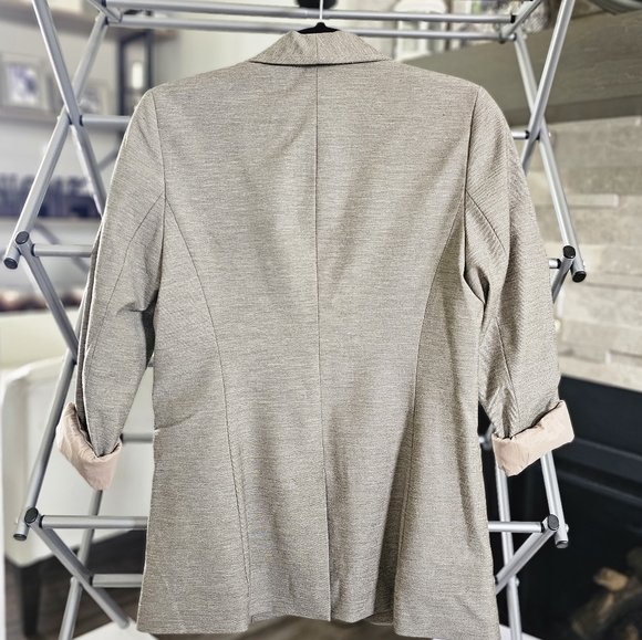 Beige-Grey Blazer from RW&Co - Picture 2 of 5